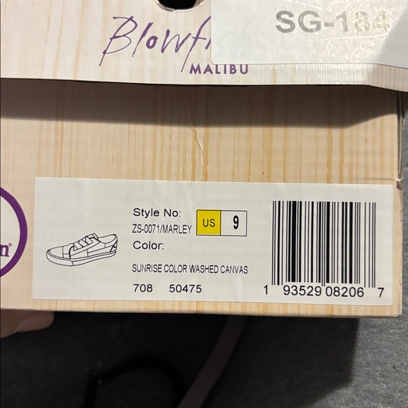 Blowfish Malibu Casual Mustard Sneakers size 9 women - Picture 5 of 5